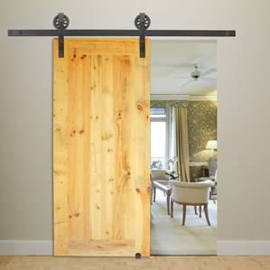 Flat Rail Rolling Doors