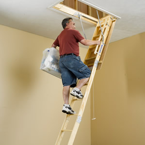 Insulation for pull-down attic steps?  Attic staircase, Attic stair  insulation, Stairs