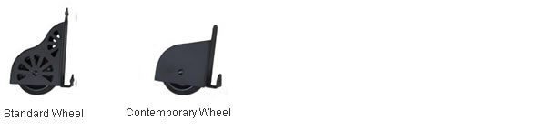 Quiet Glide Rolling 16 W Library Ladder Kit With Ladder Black