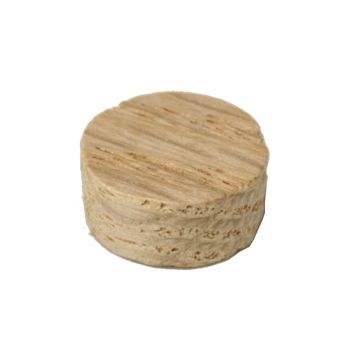 C-3010 1/2" Flush Mount Plug Oak