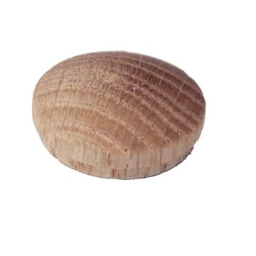 C-3020 1" Button Plug Oak