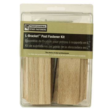 C-3505-35 L-Bracket Post Fasteners - 3-1/2"