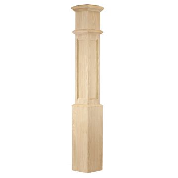 C-4891-FP Box Newel (Flat Panel) 7-1/2" x 56"