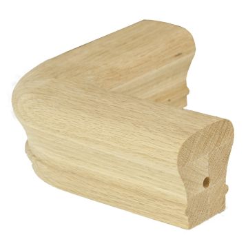 C-7311 Georgian 90 Degree Level Quarterturn Red Oak