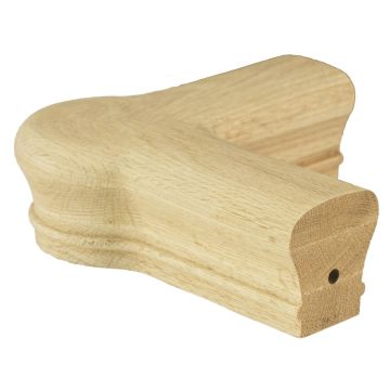 C-7321 Georgian 1/4 turn Newel Cap Red Oak