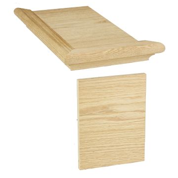 C-8079 Reversible False Tread/Riser Oak