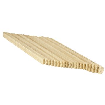 C-8696 6-1/2" Bending Landing Tread - 26 pc. - (Per LF) Red Oak
