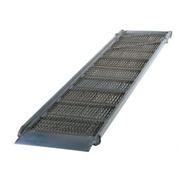 Vestil Aluminum Walk Ramps with Grip-Strut Treads