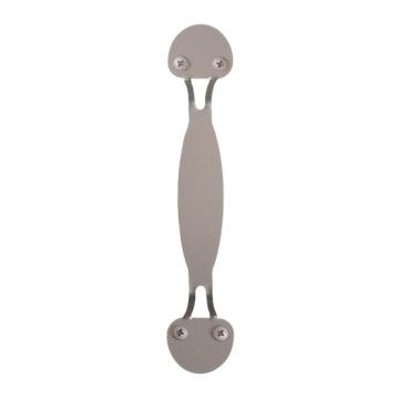 8-3/4" x 1-5/8" x 1-1/4" Dome Handle - Satin Nickel