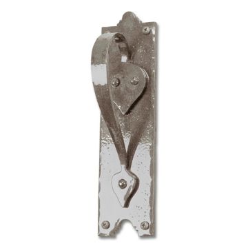 8-3/4" x 2-3/8 x 2-3/8" Hand Forged Handle - Satin Nickel