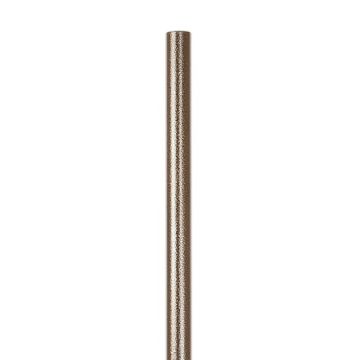 Library Ladder Straight Rail Sections - Hammered Antique Brass Finish