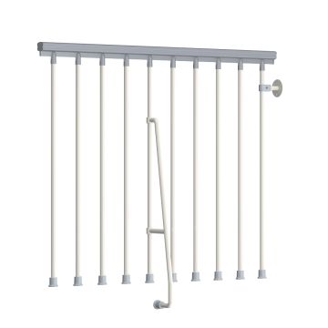 Arke Nice Stairway Balcony Rail Kit - 3' 10