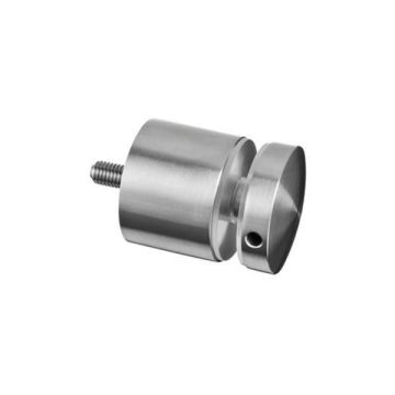 House of Forgings Axia Round Glass Standoff Glass Mounts