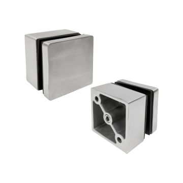 House of Forgings AX30.017.041.A.SP Axia Square Standoff Glass Mount
