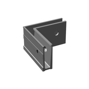 House of Forgings AX40.023.276.D.M Axia Inside 90 Degree U Channel Corner