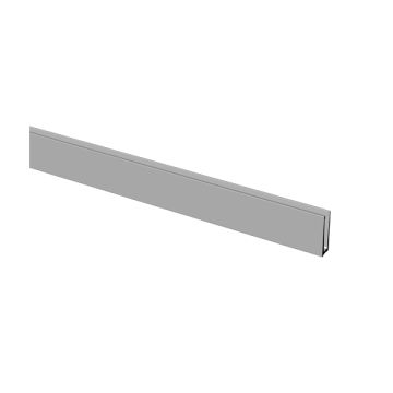 House of Forgings AX40.020.050.D.M 5000 mm Axia Floor Mounted U-Channel for Glass Panels