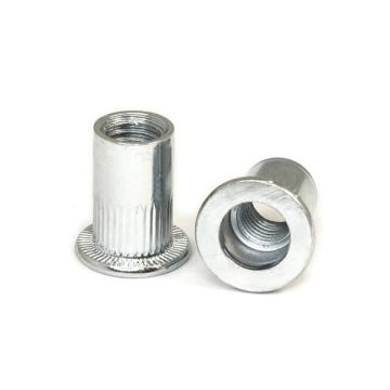 House of Forgings Threaded Pop Rivets for Glass Clamps