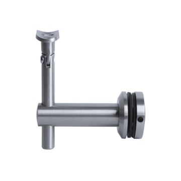 House of Forgings AX10.033.024.A.SP Glass Mounted Handrail Support
