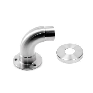 House of Forgings AX10.033.104.A.SP Return Flange for Wall Rail with Cover