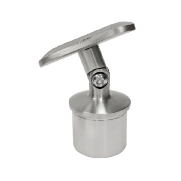House of Forgings AX10.005.021.A.SP Adjustable Angle Post Handrail Support