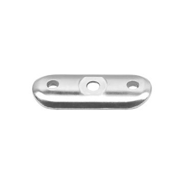 House of Forgings AX10.005.024.A.SP Straight 180 Degree Saddle for Round Posts