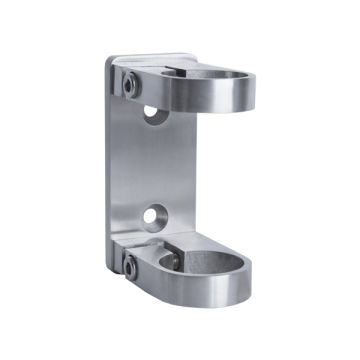 House of Forgings AX10.001.002.A.SP Wall Mount for Round Posts