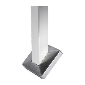 House of Forgings AX20.003.015.A.SP Angled Flange Cover for Core Mounted Posts