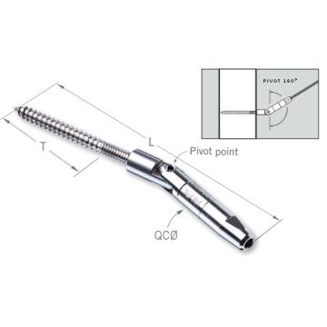 Feeney 9915-PKG 1/8" Quick Connect Pivot
