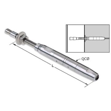 Feeney 9914-PKG 1/8" Quick Connect Expansion Anchor Swivel Turnbuckle