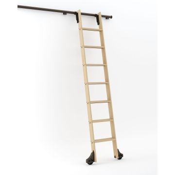 Meadow Lane Rolling Library Kit with Sliding Hooks