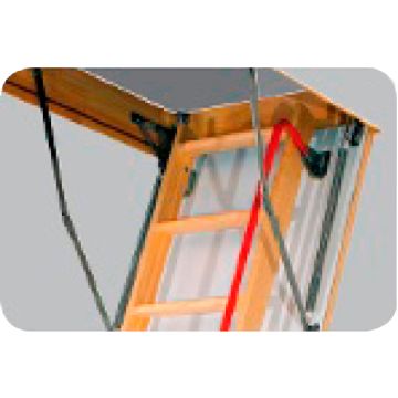 Fakro LXH 29" Metal Handrail for Attic Stairs - Fits LWN, LWT, LWP, LMS, and LWF Series