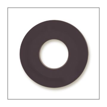 Feeney Black Flat Nylon Washers