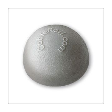 Feeney CableRail Gray Colored End Cap Package (10/pkg)