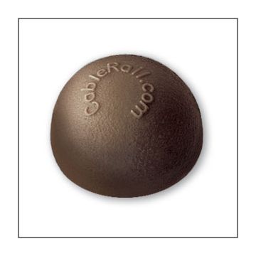 Feeney CableRail Bronze Colored End Cap Package (10/pkg)