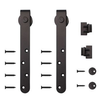 Designer Collection NT.1310.01.08 Hook Hardware for Mini Furniture Rolling Doors (Rail Sold Separately)