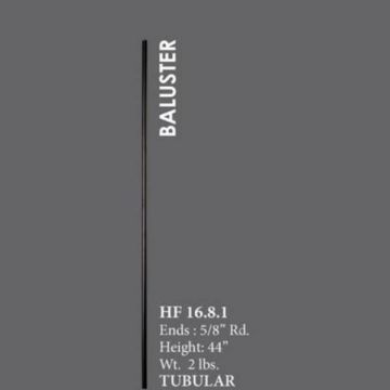 House of Forgings 5/8" Round Solid Balusters
