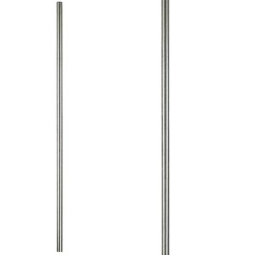 House of Forgings HF17.1.2-T Round Newel - Stainless Steel