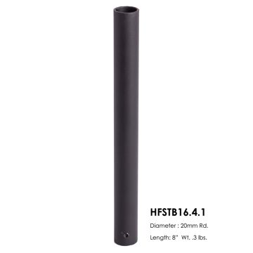 House of Forgings HFSTB16.4.1 Satin Black Baluster Sleeve