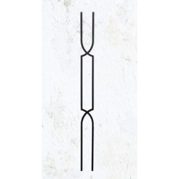 House of Forgings Harmony Crossed Arch Balusters