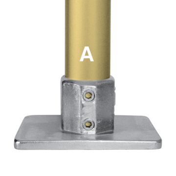 Kee Safety Kee Lite Aluminum Heavy Duty Rectangular Flanges