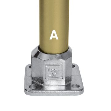 Kee Safety Kee Lite Aluminum 4 Hole Square Flanges