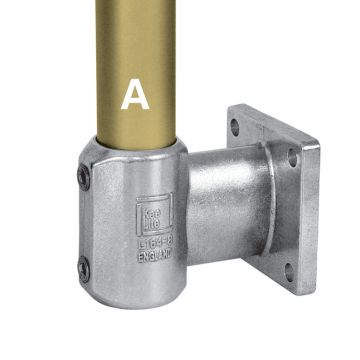 Kee Safety L164-8 Kee Lite Aluminum Offset Wall Flange