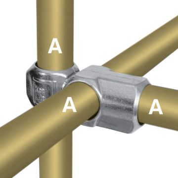 Kee Safety L46-6 Kee Lite Aluminum Combination Socket Tee and Crossover