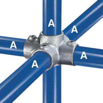 Kee Safety Kee Klamp Four Socket Crosses