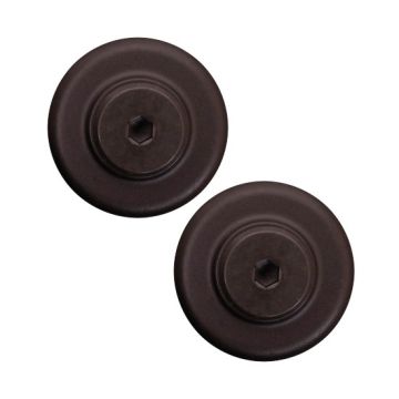 End Stop Kit for Rails  - Black Finish
