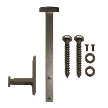 Ceiling Mount Rail Bracket for Rolling Ladder - Oil Rubbed Bronze Finish