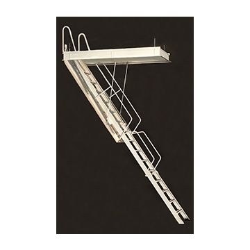 Rainbow G Series Steel Folding Attic Stairs - 7'4