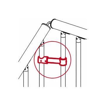 Rintal 9910GR00 Baluster to Baluster Stiffener Kit for Mini Stairs