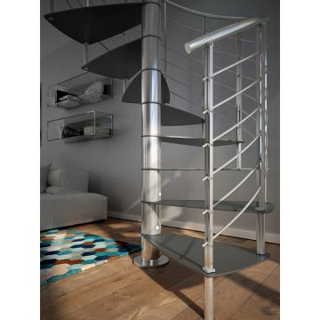 Rintal Lamina Custom Spiral Stairway