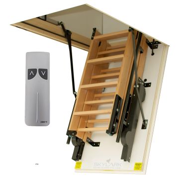 Skylark Electric Attic Stairs - 500 lbs Capacity